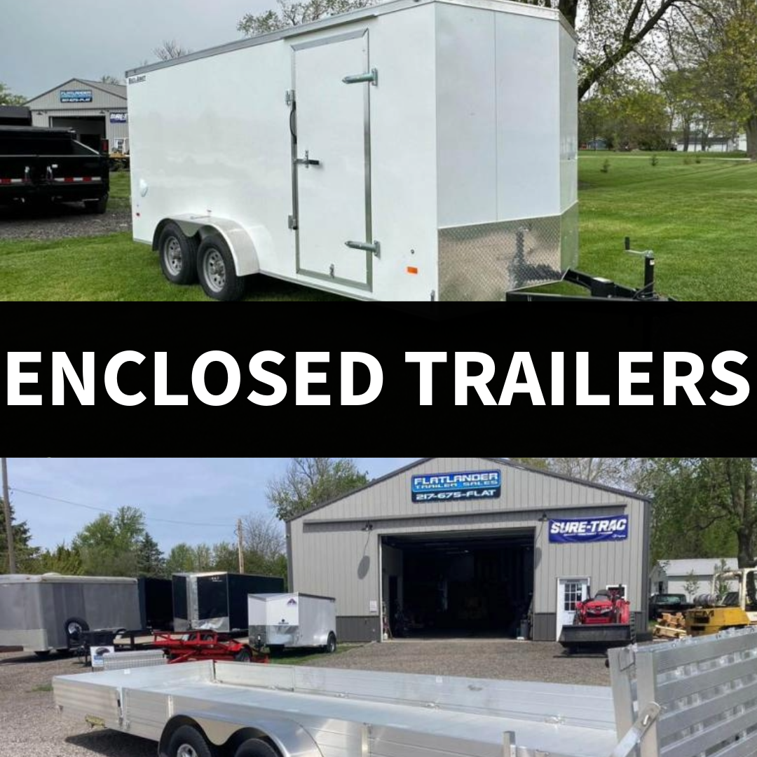 Enclosed trailers for sale near me used