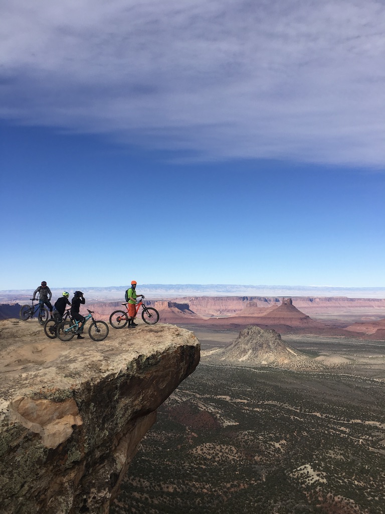 Mountain biking in Moab