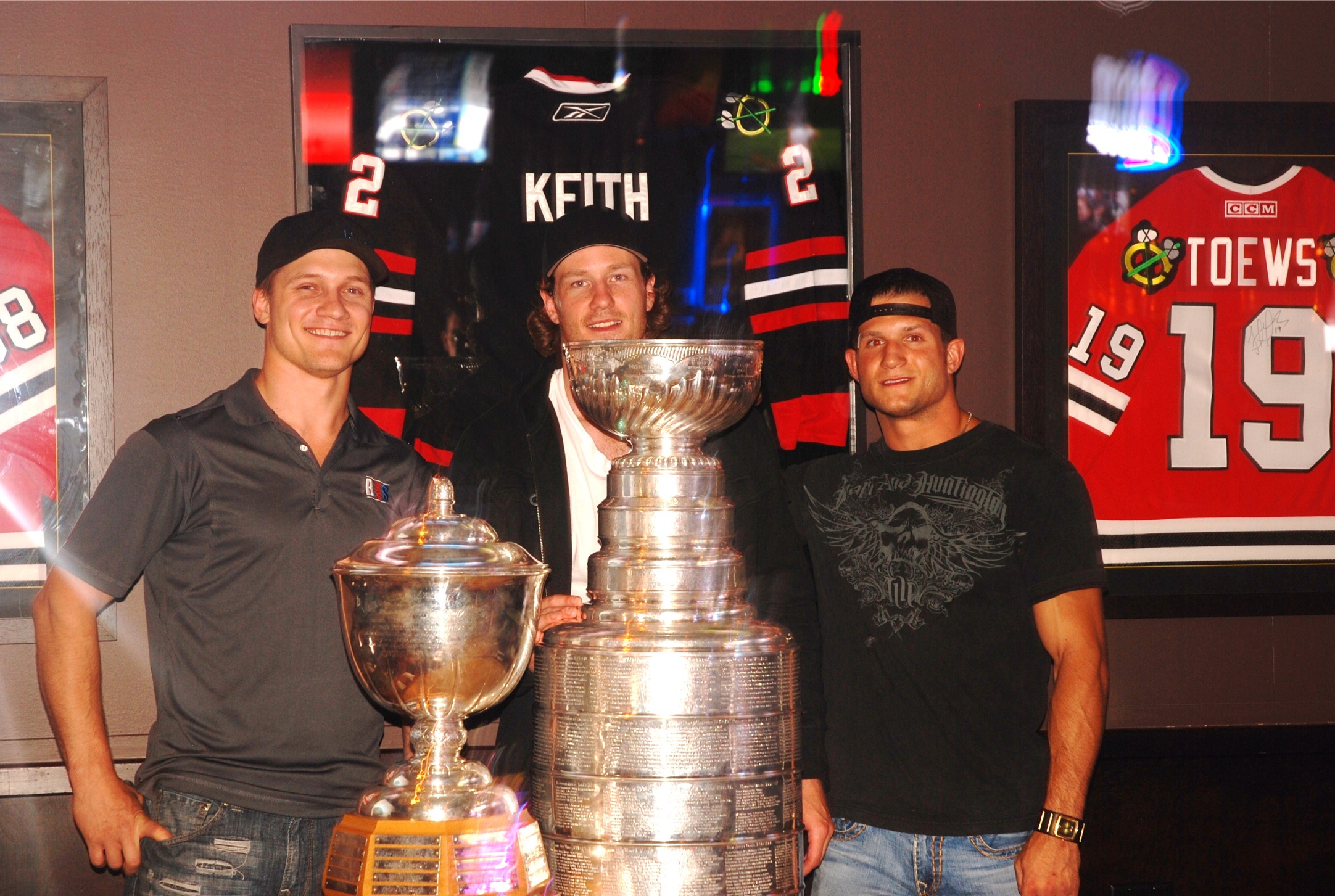 Stanley Cup at Best Damn Sports Bar
