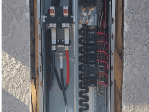 Electrical remodel in Parker, Az