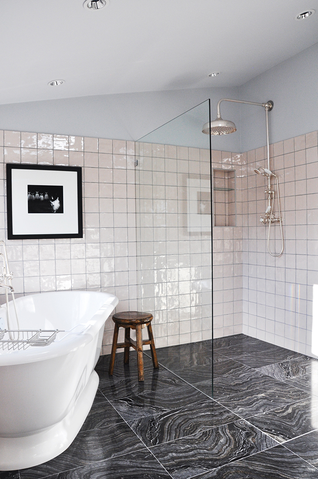 Luxury bathroom interior