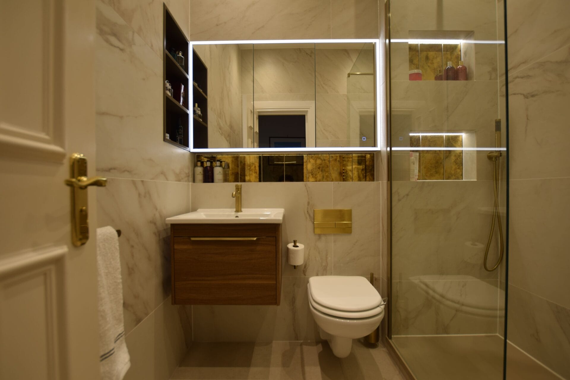 Combe Down wet room Bath