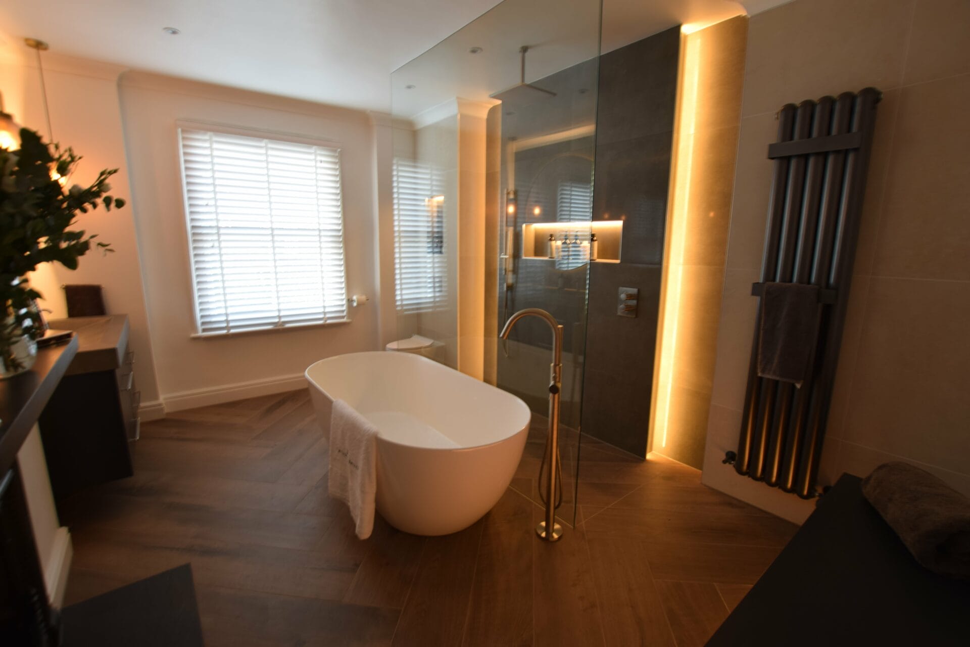 Contemporary Heritage bathroom project in Lansdown, Bath