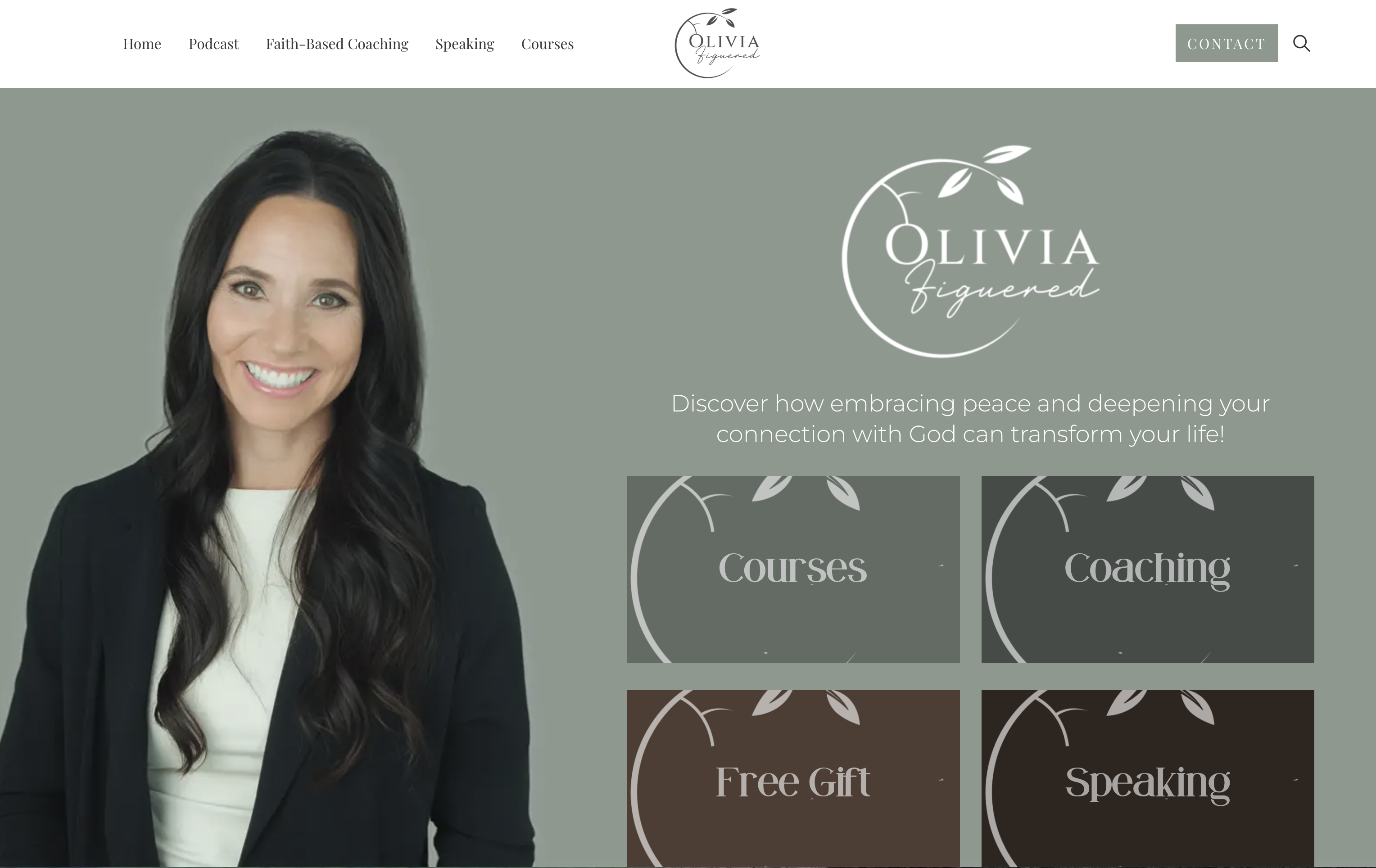 Olivia Figuered website preview