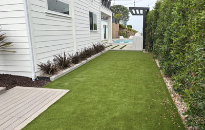 Landscape construction in San Diego