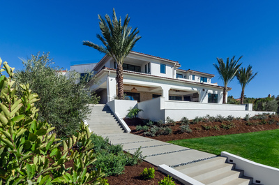 Landscape construction in Escondido