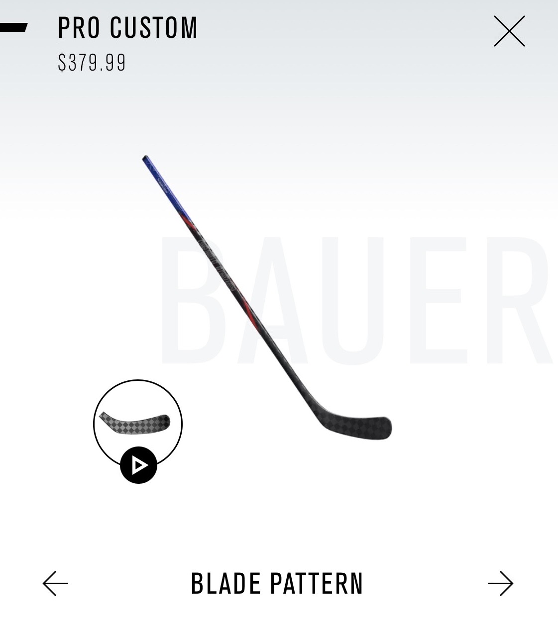 bauer custom