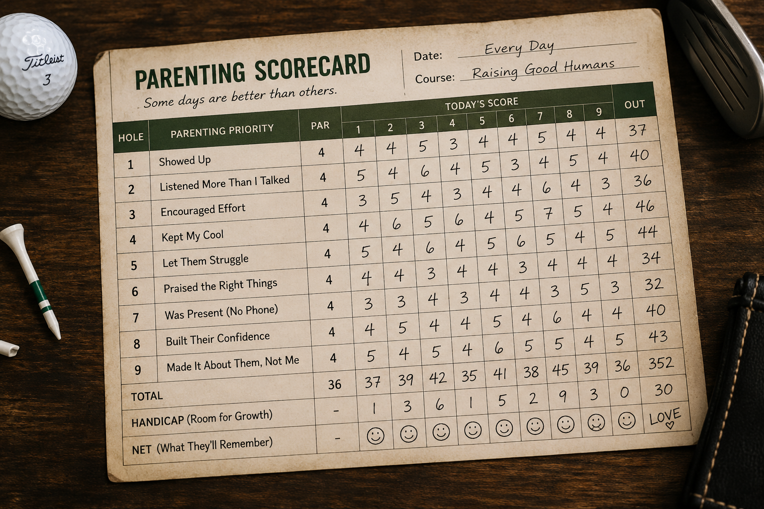 Golf Card Golf Card