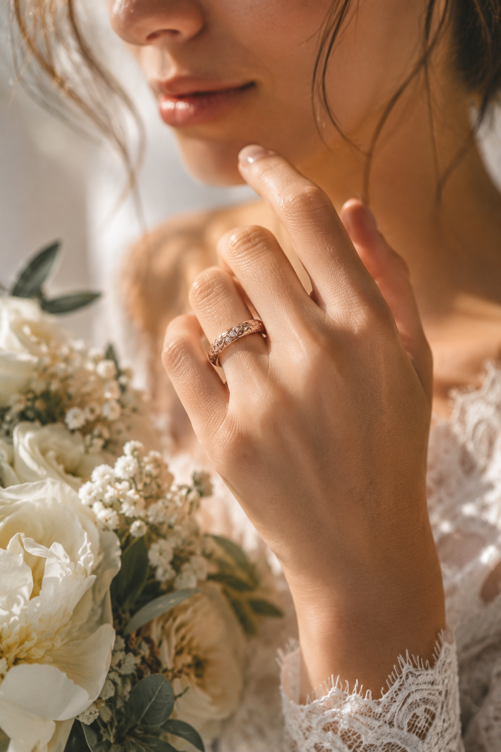 Custom wedding ring