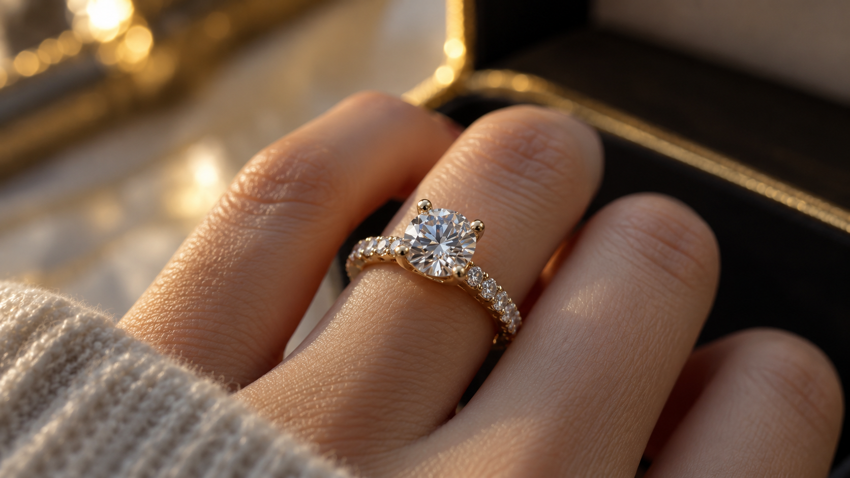 Luxury diamond engagement rings