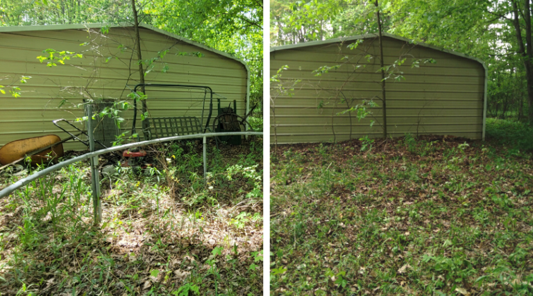 Shed removal West Michigan