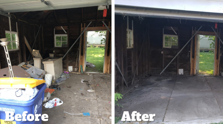 Garage cleanout West Michigan