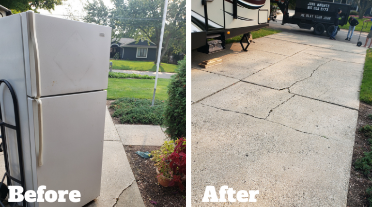 Appliance removal fridge