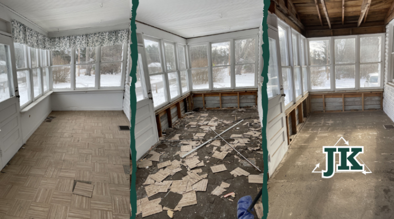 Demolition Before and After