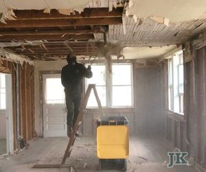 Ceiling Demolition