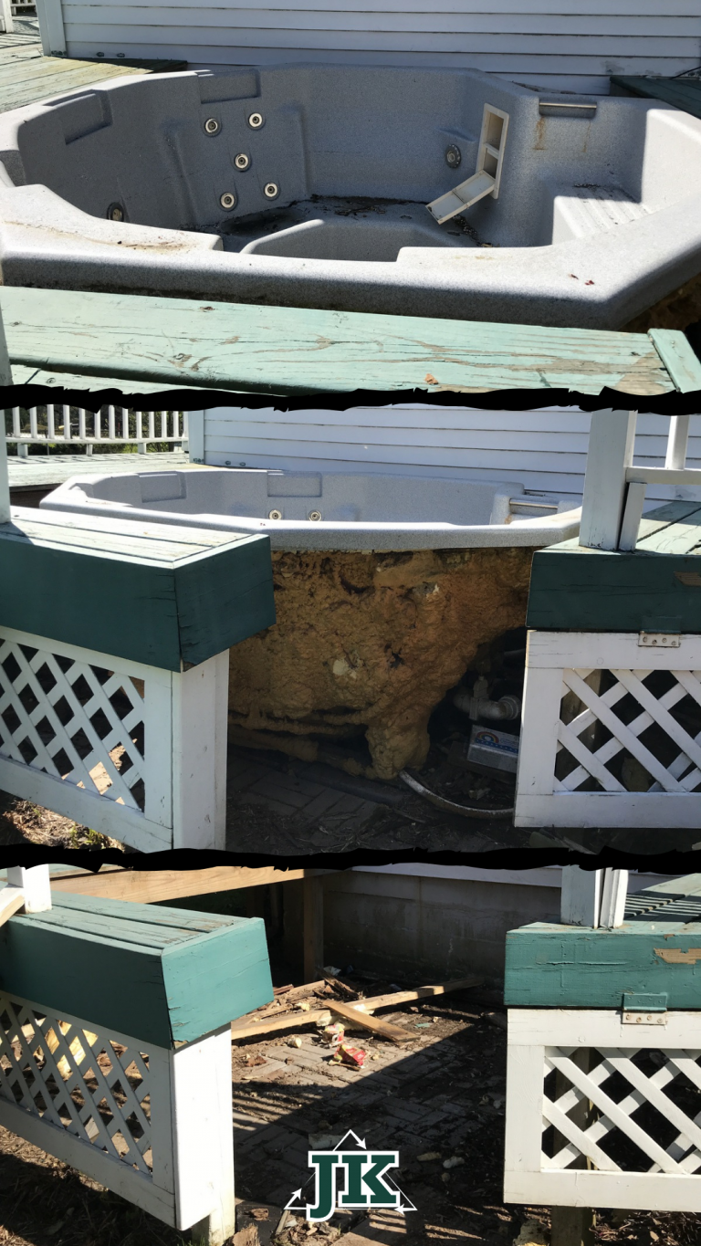 Hot Tub Removal Process