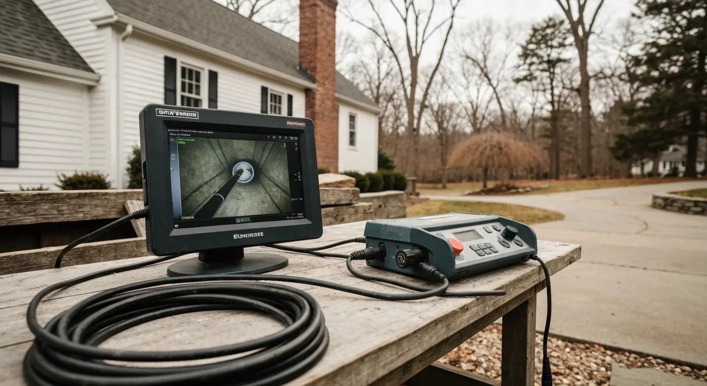 Drain camera inspection equipment
