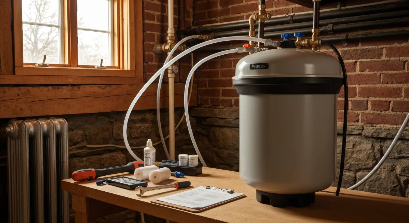 Water softener maintenance and service