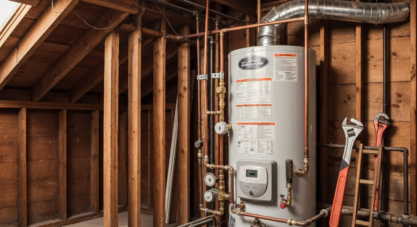 Water heater gas repair