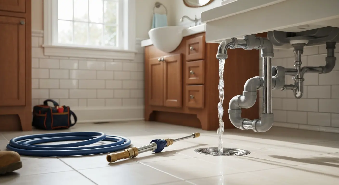 Drain cleaning service