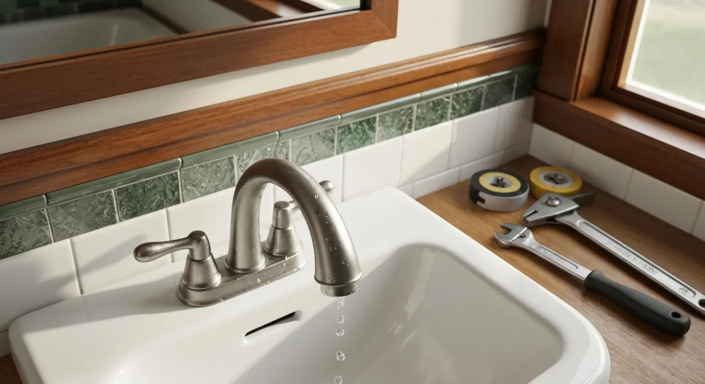 Residential plumbing repair