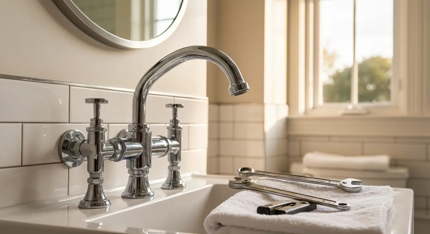 Residential plumbing repair