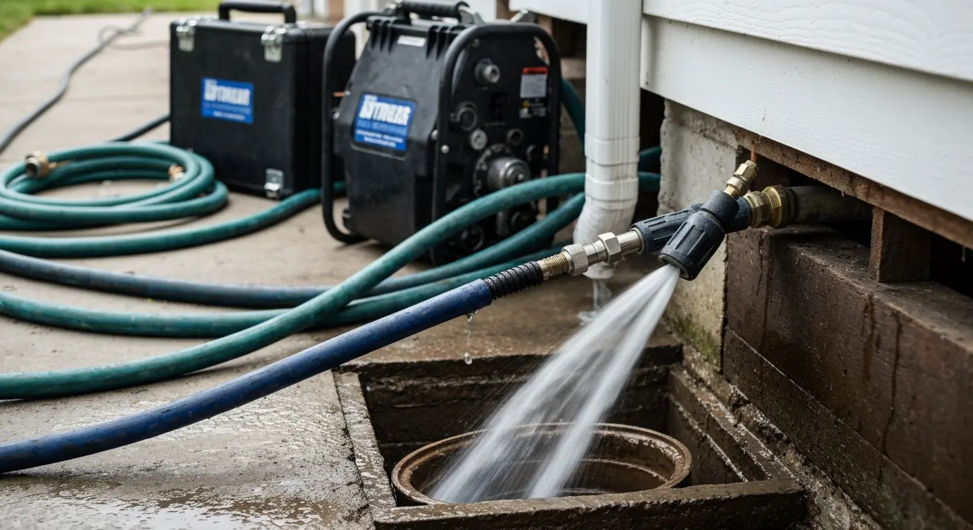 Hydro jetting service in Hartford