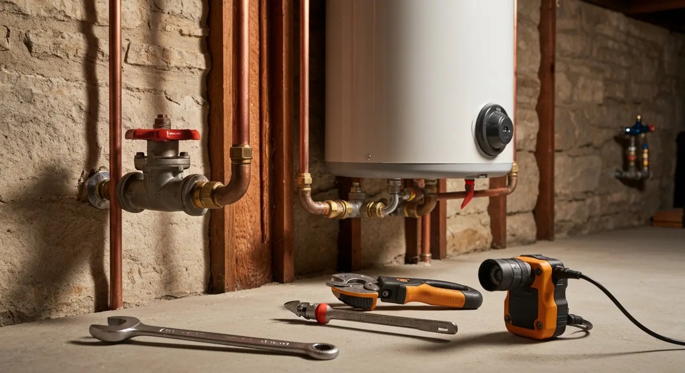 Residential plumbing inspection