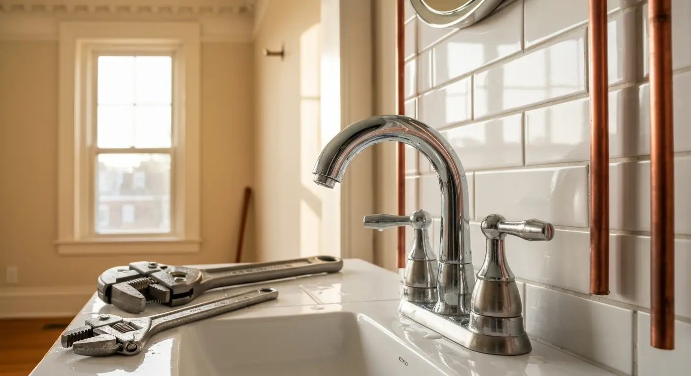 Residential plumbing repair
