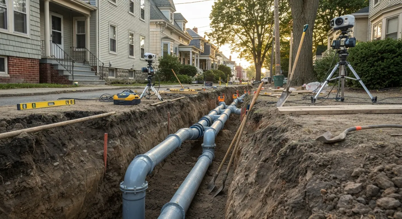 New Britain historic neighborhoods and sewer infrastructure