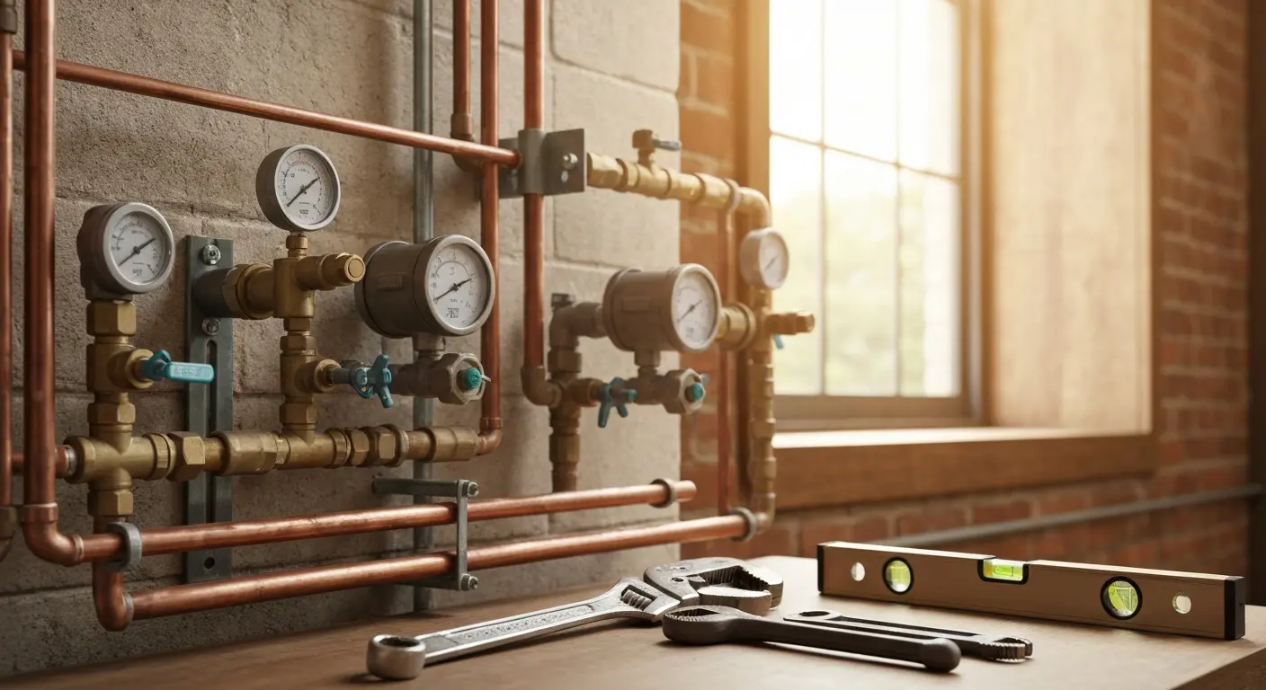Commercial plumbing system maintenance