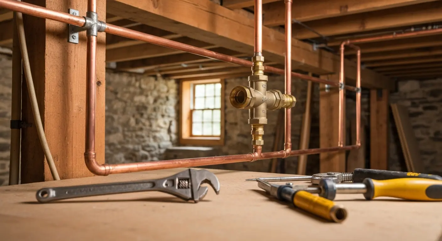 Residential plumbing service