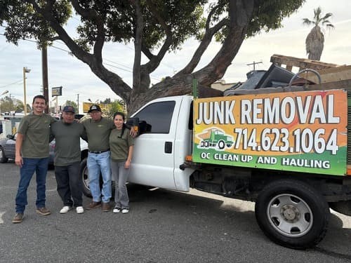 junk removal in Orange County, CA