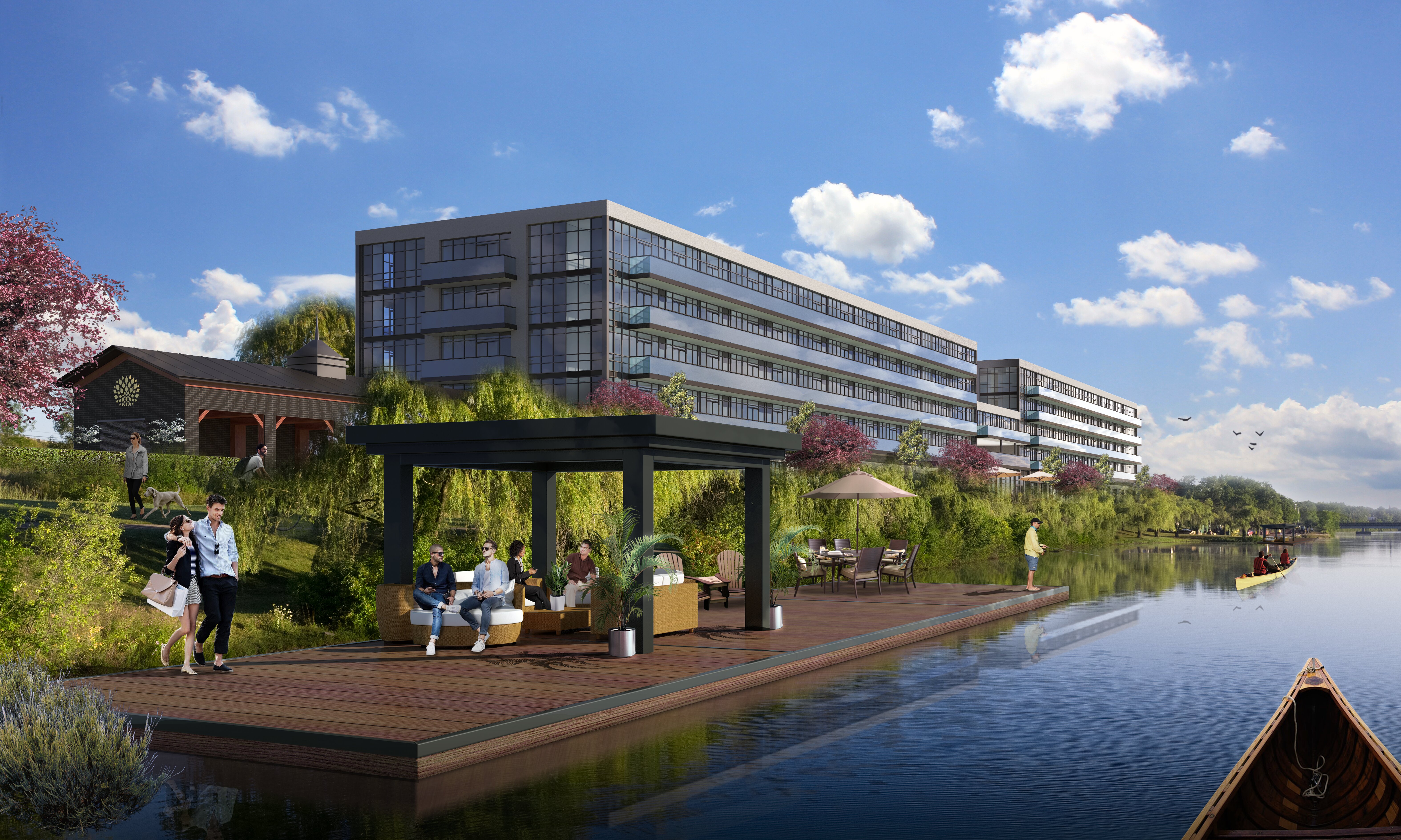 Upper Vista Welland waterfront dock