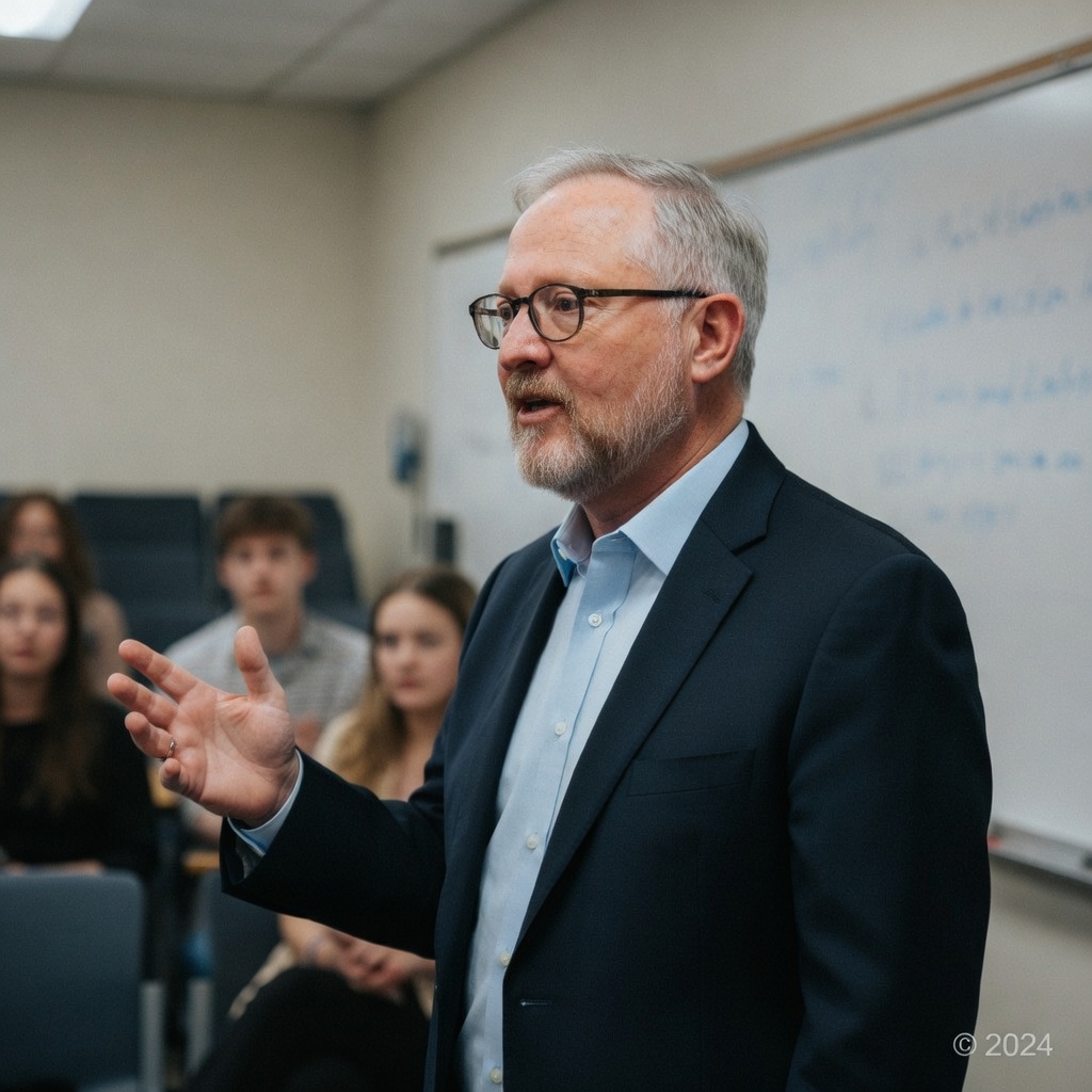 Philip Danielson teaching