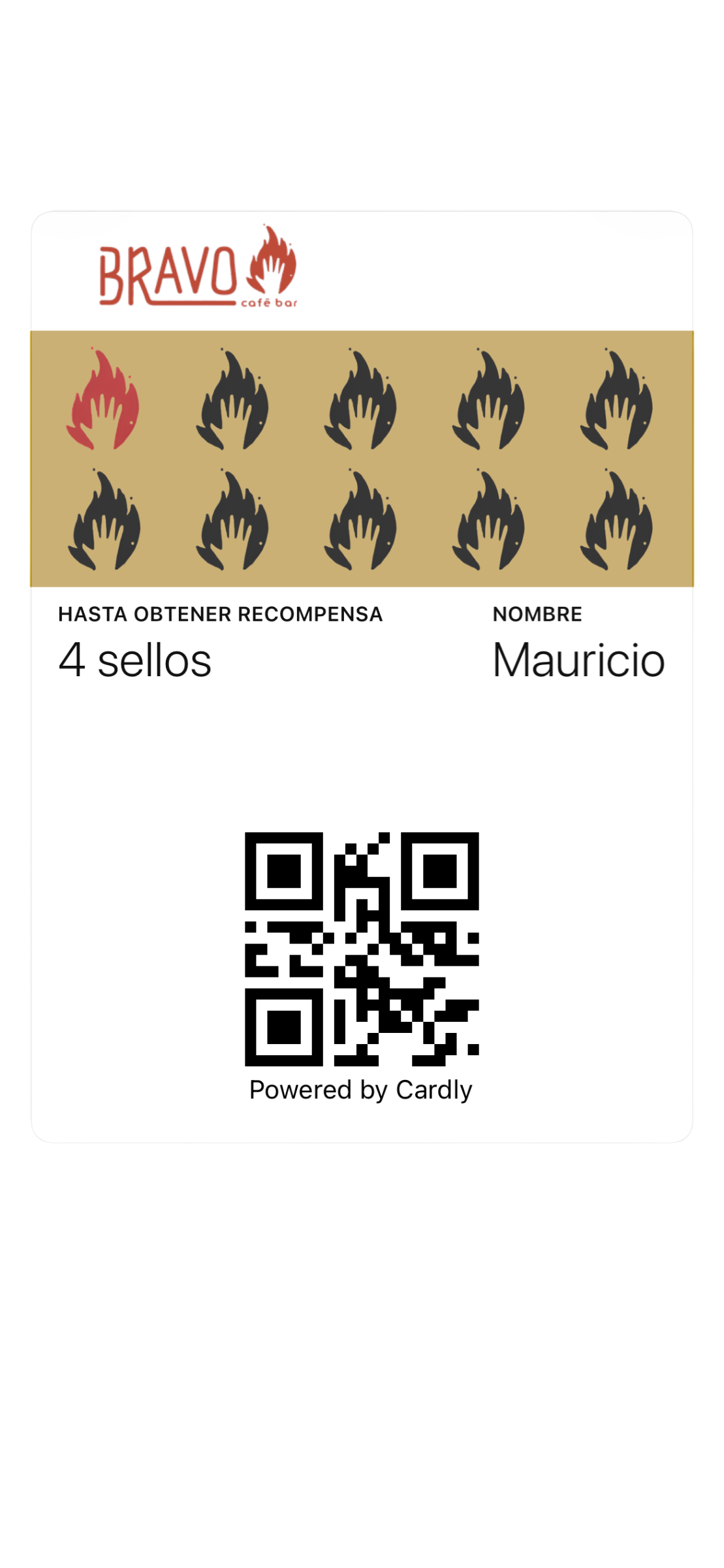 Tarjeta Cardly