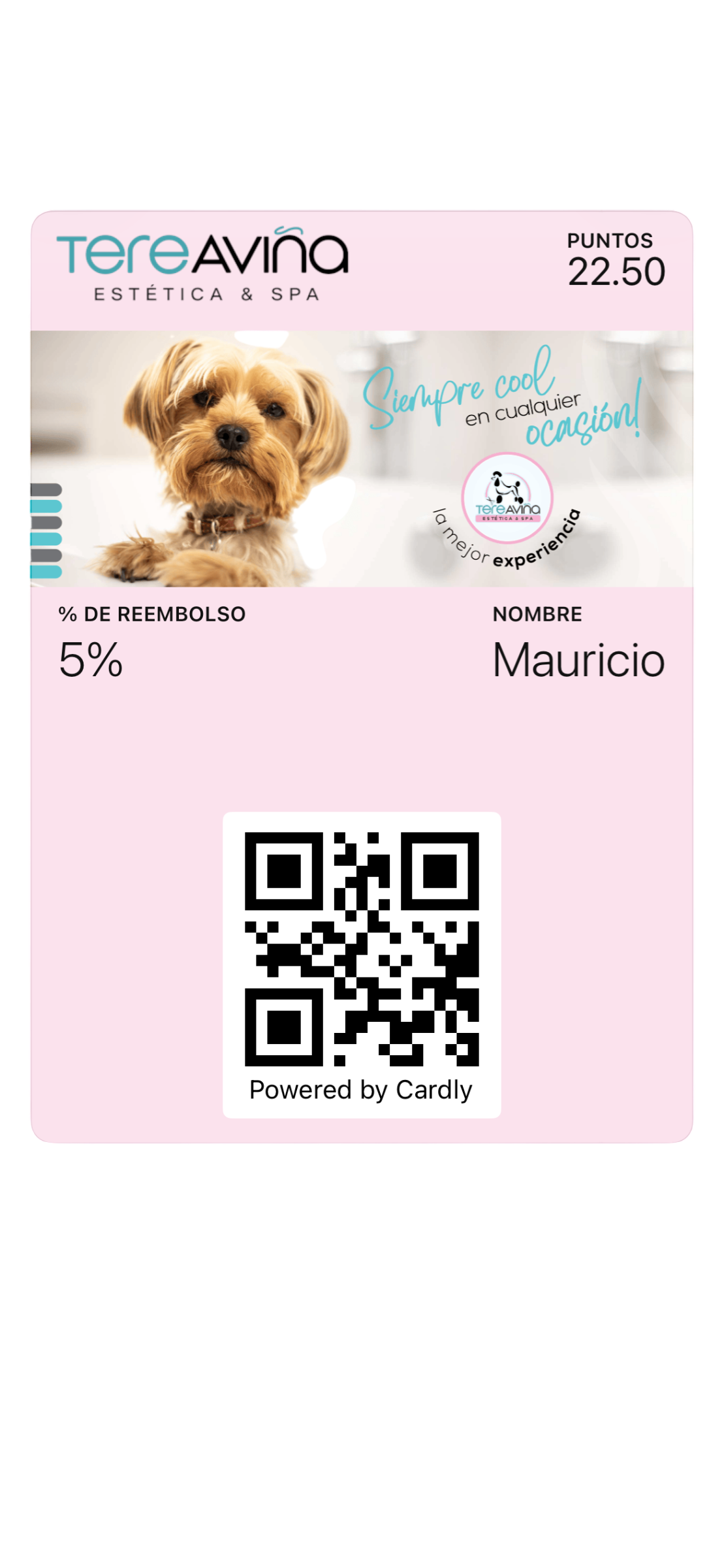 Tarjeta Cardly