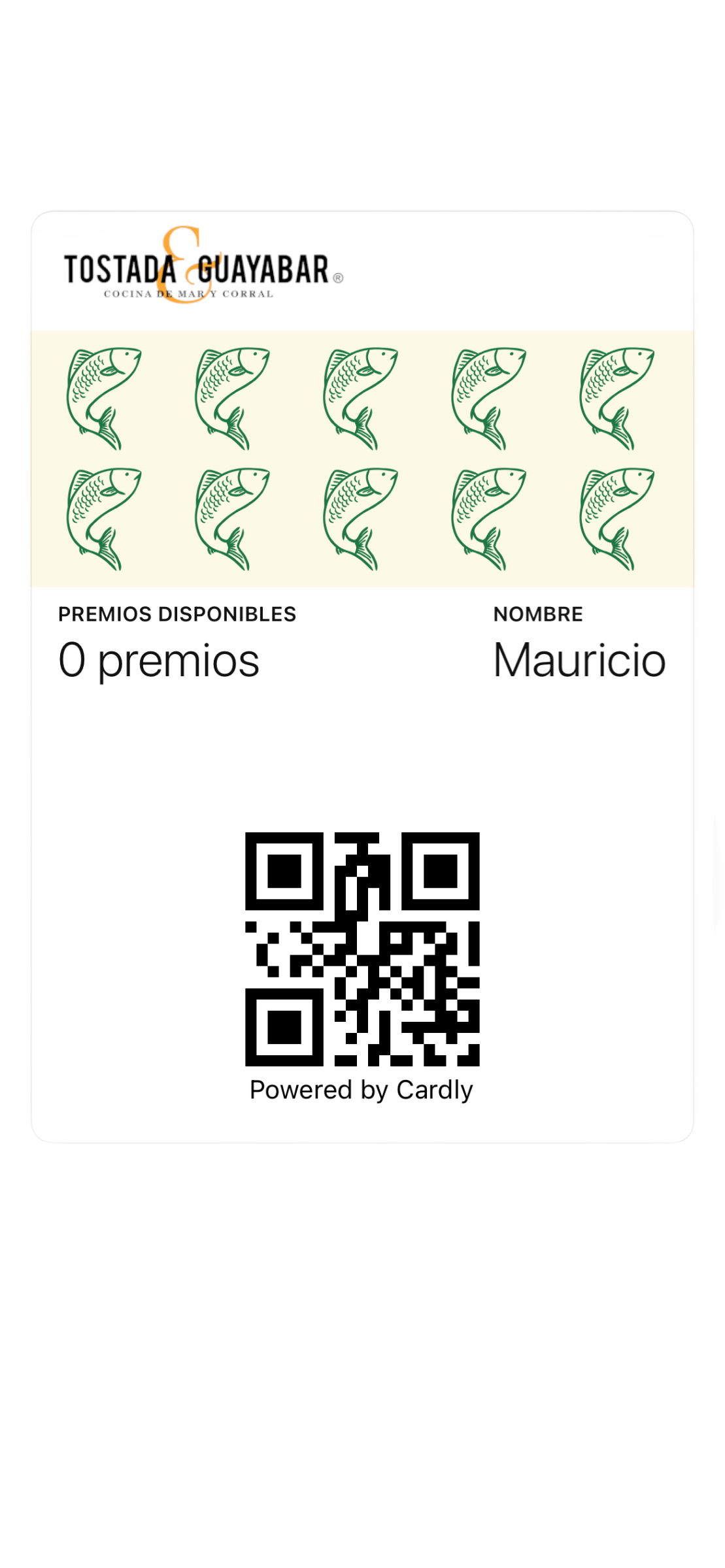Tarjeta Cardly