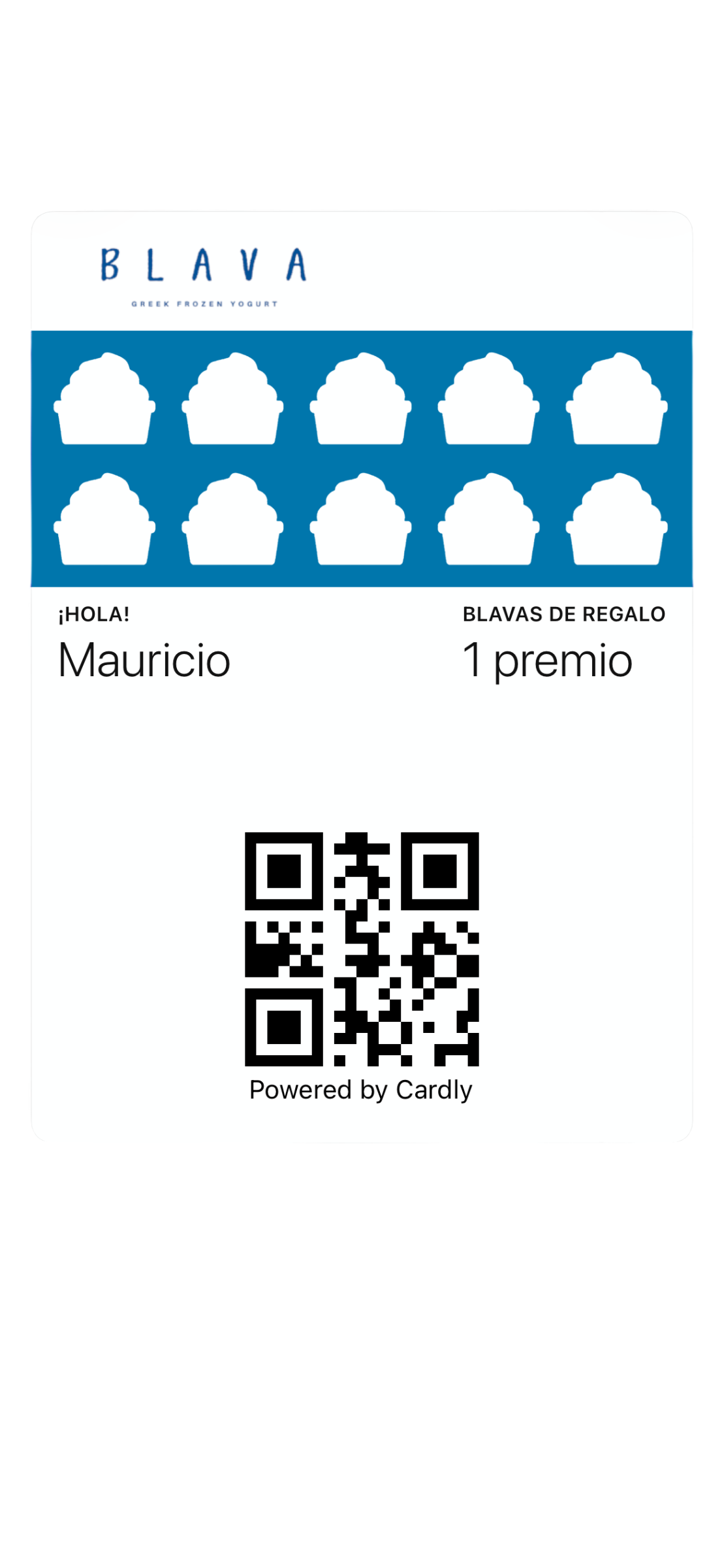 Tarjeta Cardly