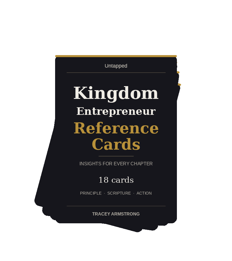 Kingdom Entrepreneur Quick Reference Cards