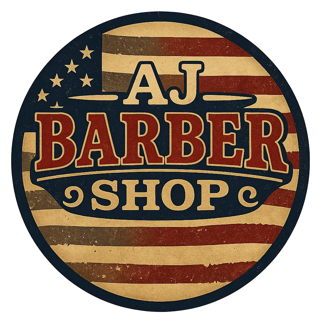 AJ Barbershop Logo