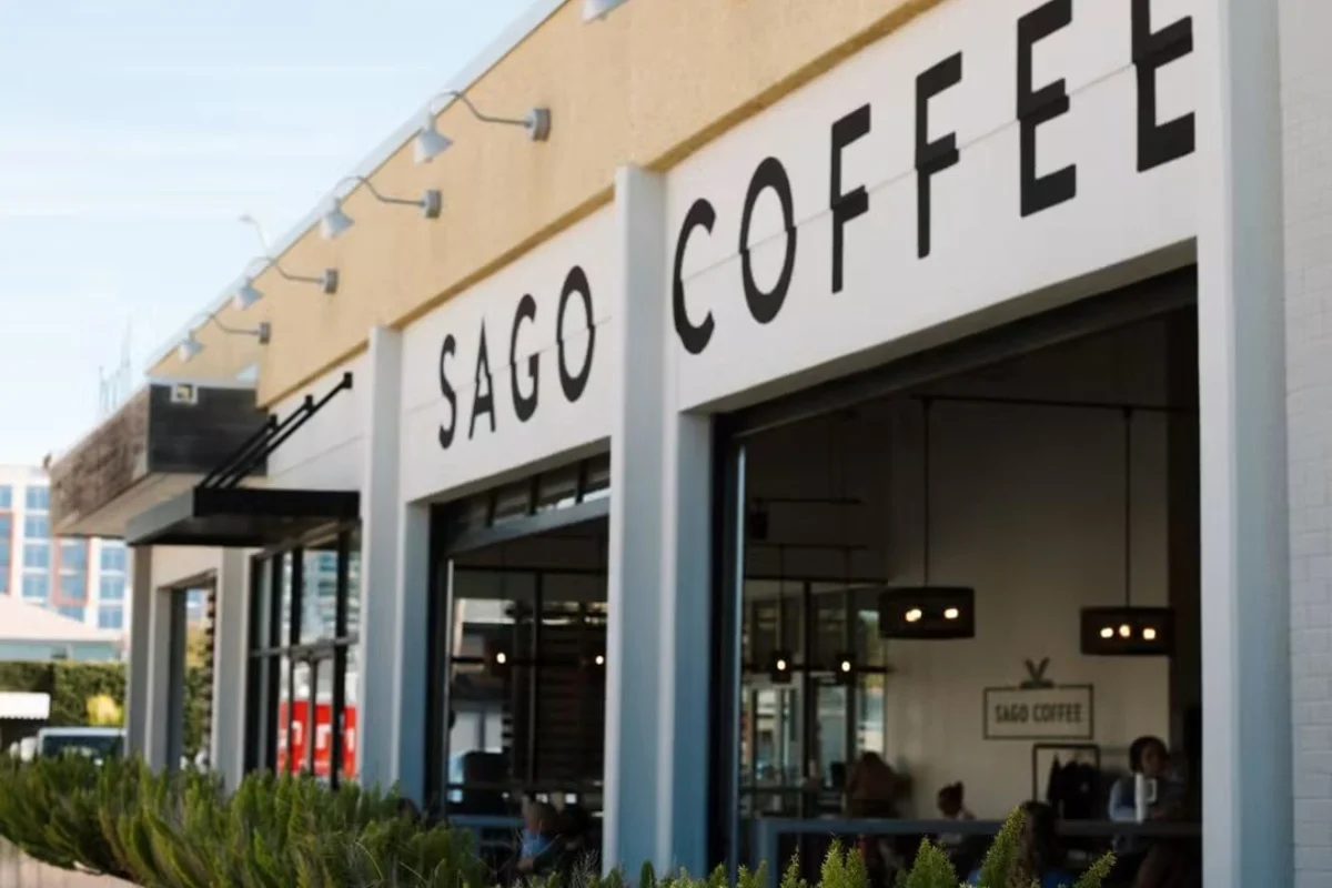 Exterior of Sago coffee in Jacksonville Beach, FL