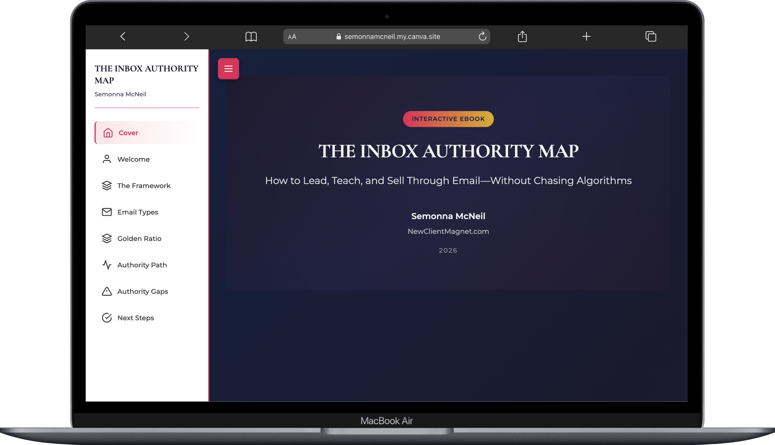 The Inbox Authority Map Preview