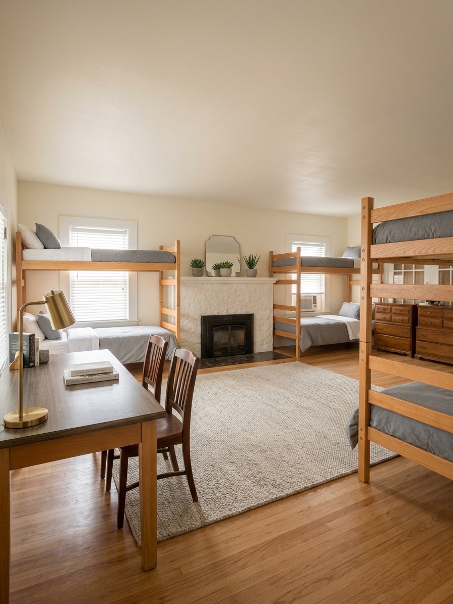 Shared room at Brereton Manor