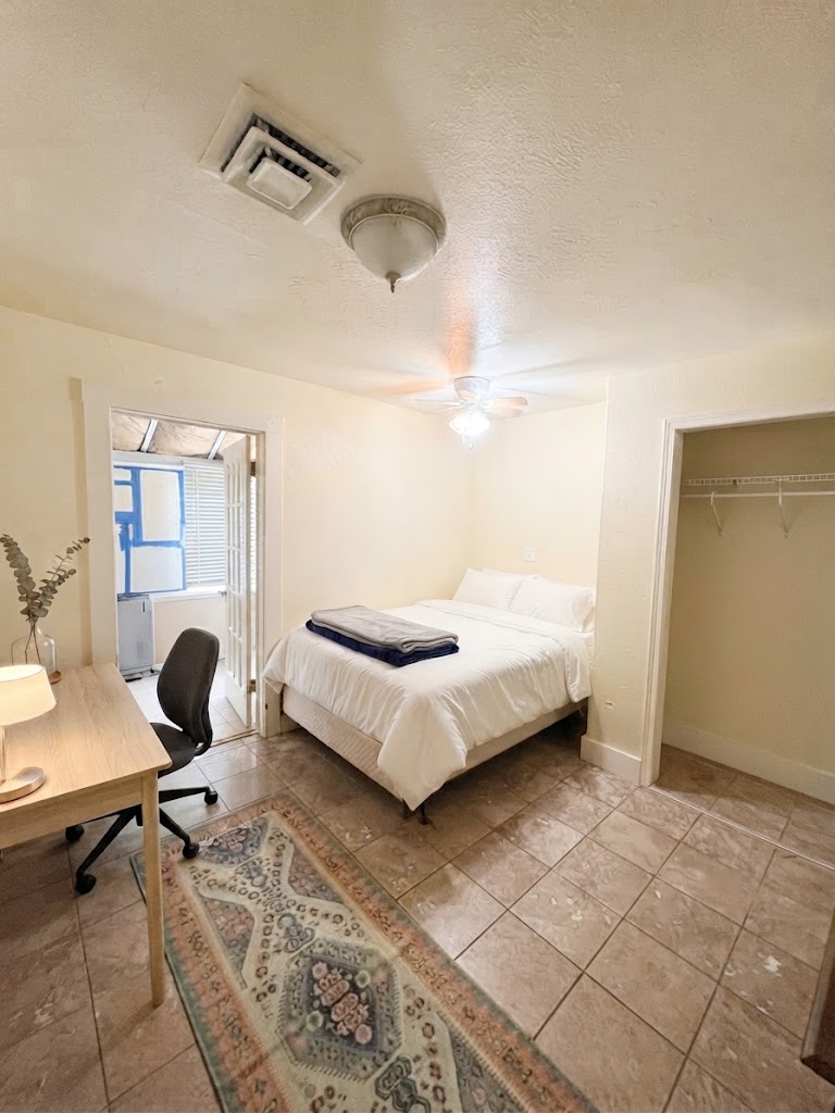 Large private bedroom at Brereton Manor