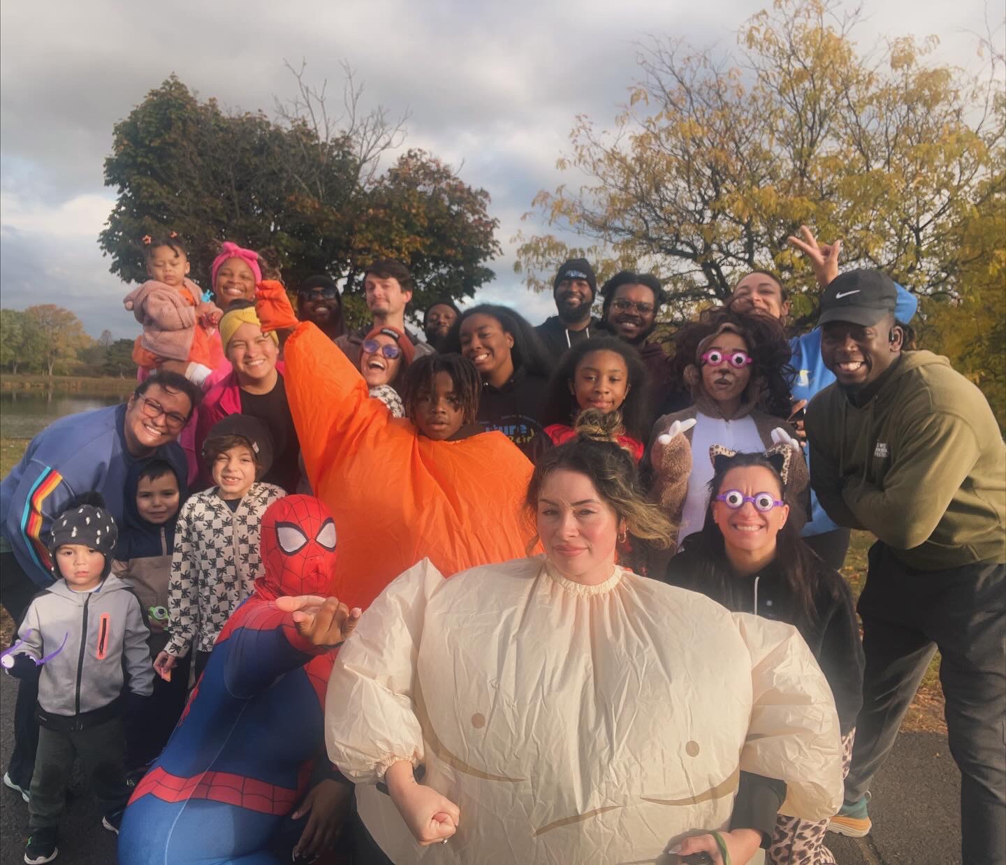 1% Run Club youth program participants