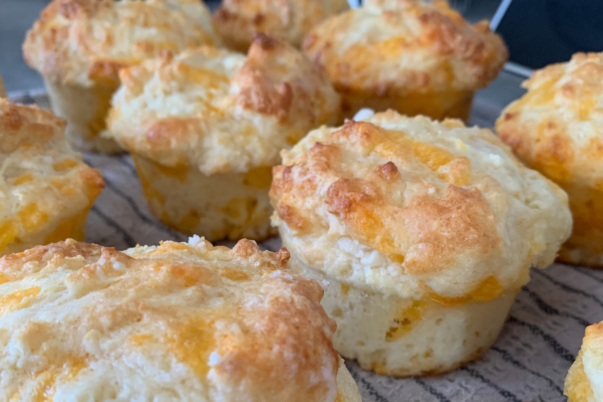 Light & Fluffy Cheese Muffins