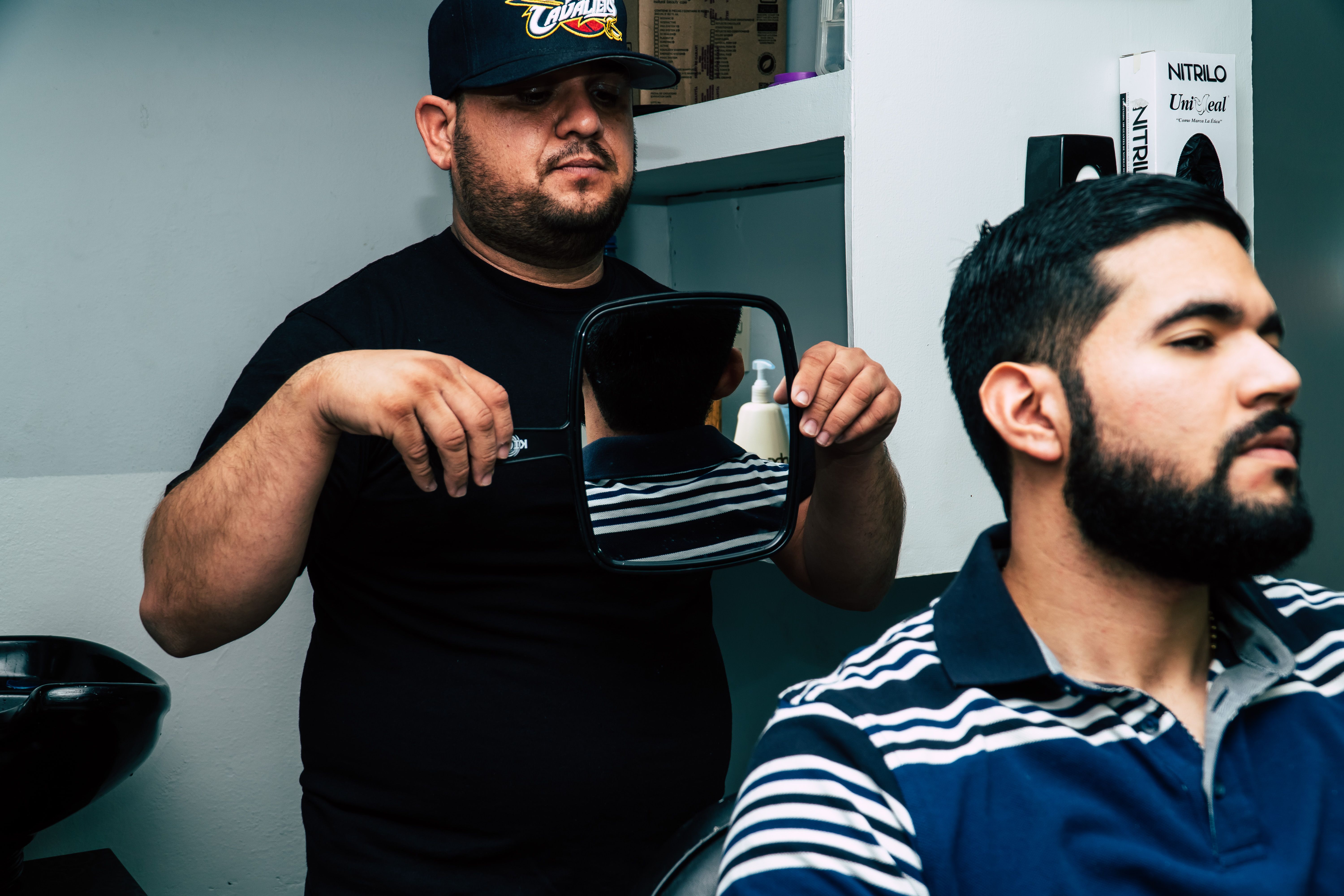 Marcus, barber specialising in skin fades and hot towel shaves