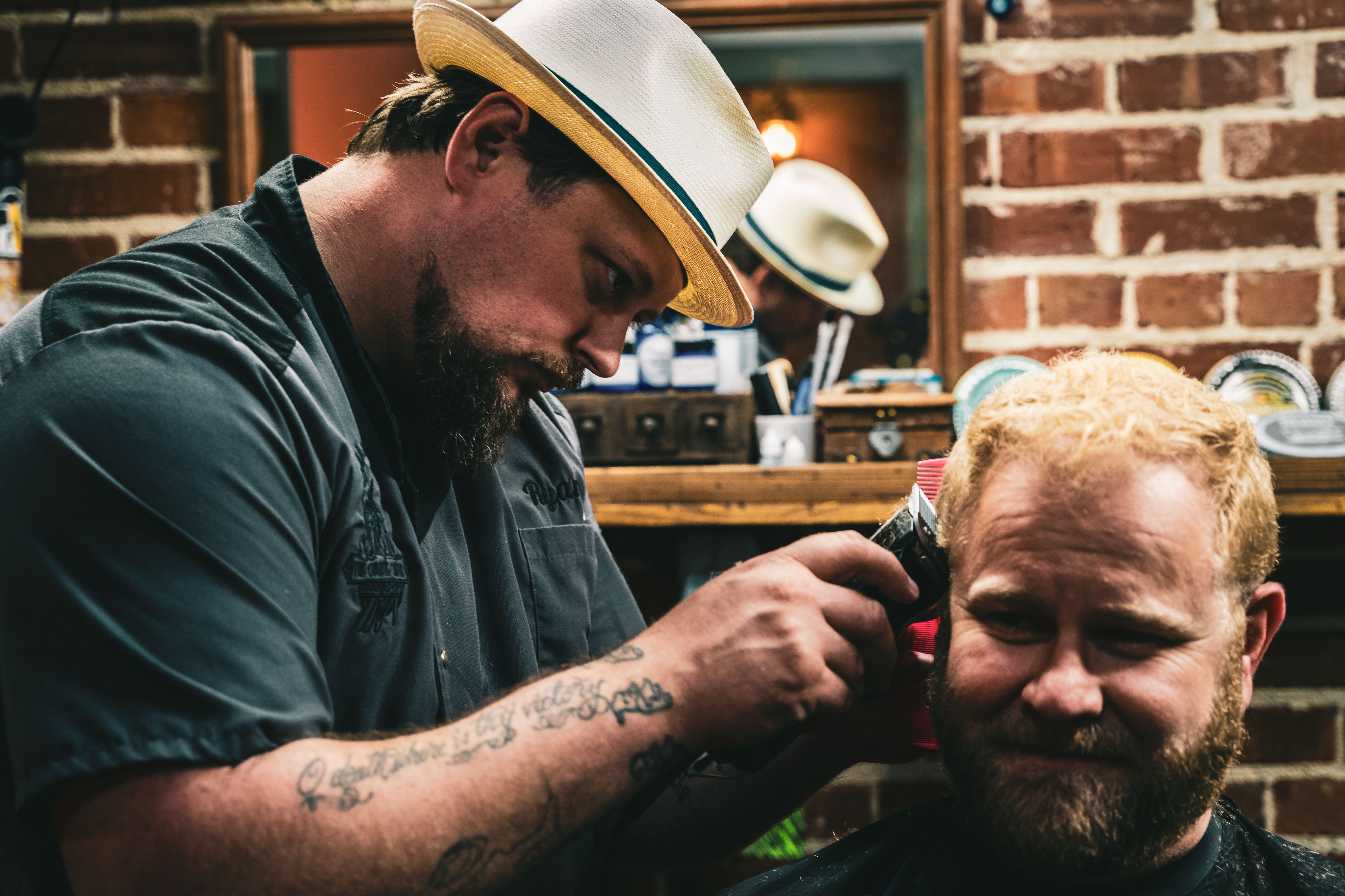 Ray, shop owner and barber specialising in classic cuts and straight razor shaves