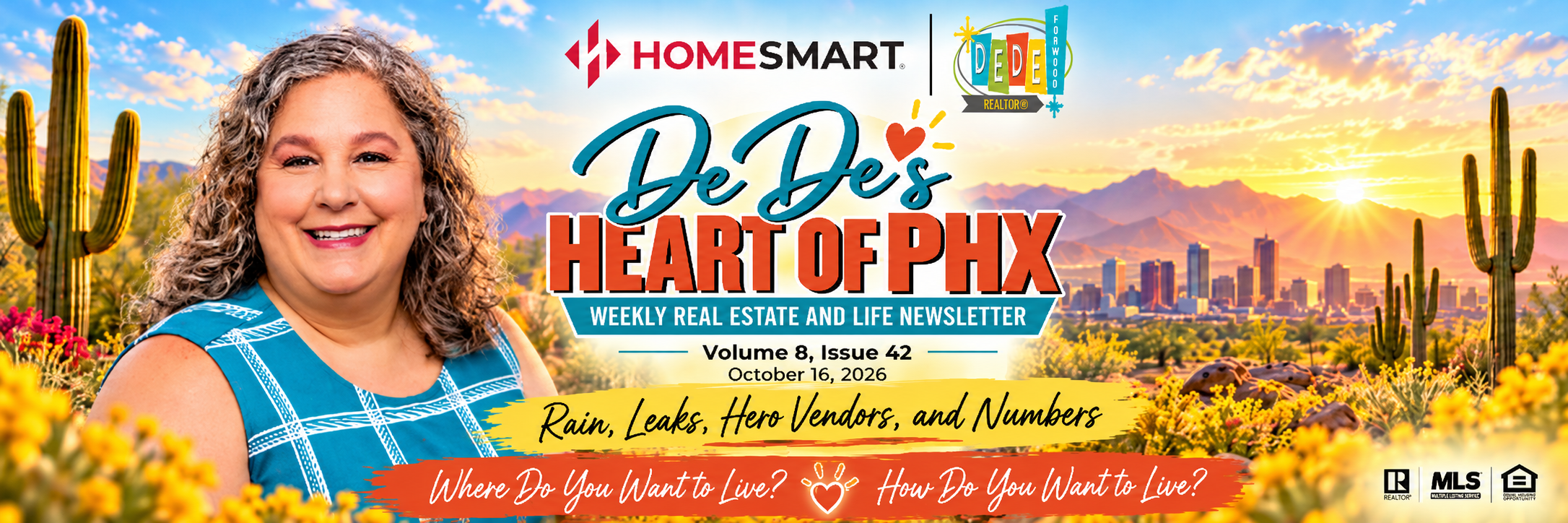 DeDe's Heart of PHX Weekly Newsletter, HomeSmart